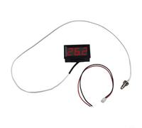 Compteur de température numérique thermocouple de type K conçu pour la surveillance continue dans les lignes de production et les environnements de test thermique (rouge)