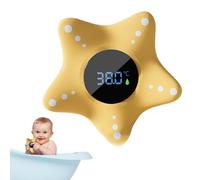 Compteur de température numérique : thermomètre à eau électronique flottant pour tout-petits | Moniteur de température en temps réel pour piscine, baignoire, spa et bain pour bébés avec affichage