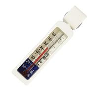 Compteur de température pour réfrigérateur | Compteur de température vertical pour réfrigérateur/congélateur avec ventouse, plage de -30 degrés-50 degrés, moniteur de tube en verre de cuisine