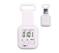 Compteur de temps | Affichage LED Compte à rebours Porte-clés Compteur de temps pour l'extérieur - Pour salle de gym, cuisine, salle de ire de jeux, douche, yoga, étude, enseignants