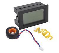 Compteur de tension de courant numérique AC80 400 V LCD double affichage voltmètre électrique ampèremètre pour la surveillance de l'alimentation intérieure matériau ABS taille