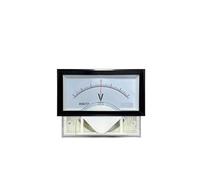 compteur de tension de panneau analogique, Voltmètre analogique bidirectionnel CC 69C17-V, 46 x 86 mm, plusieurs plages de tension(DC -25V To 25V)