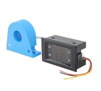 Compteur de Tension et Courant DC Hall, Voltmètre Ampèremètre Numérique Haute Précision, AC100-240V - Affichage Simultané, Conception Perforée, Usage Industriel et Professionne