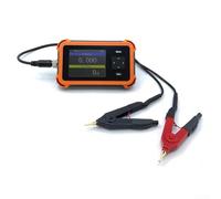 Compteur de tension et de résistance interne de la batterie au lithium avec 2 écrans TFT de 20,3 cm et batterie rechargeable de type C pour une analyse précise de la résistance et de la tension