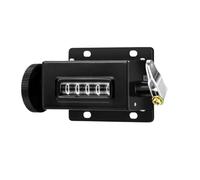 Compteur de traction D67-F, 5/6 chiffres, poinçon mécanique, compteur de machine-outil, compteur de tours/minute industriel manuel Instruments de mesure(D67-F counter)