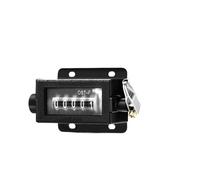 Compteur de traction D67-F, 5/6 chiffres, poinçon mécanique, compteur de machine-outil, compteur de tours/minute industriel manuel Instruments de mesure(D94-S)