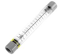 Compteur de Type Tube pour Débitmètre de Canalisation de Liquide 0,5 à 5 GPM / 1,8 à 18 LPM - Utilisation Facile, Léger, Résistant - Convient au Domaine Industriel de L'eau
