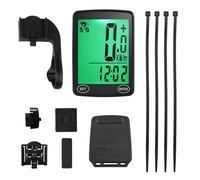 Compteur de vélo avec rétroéclairage LED, compteur de vitesse, compteur de calories et affichage de la température