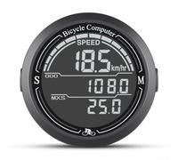 Compteur de vélo étanche avec écran lumineux et batterie longue | Moniteur de vélo de nuit, compteur de vitesse étanche, kit de capteur de vitesse de vélo de route, accessoires d'équipement