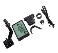 Compteur de vélo étanche sans fil avec grand écran, suivi précis des données de conduite, réveil automatique, pour cyclistes et sports de plein air