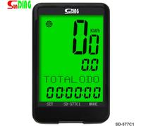 Compteur De Vélo Étanche, Sans Fil, Vtt, Cadence, Odomètre, Chronomètre, Vitesse, Grand Écran Rétroéclairé