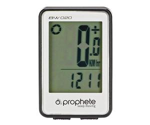 Compteur de vélo Prophete - 20 Fonctions - Grand écran - Vitesse Moyenne - Distance journalière - Heure - Facile à Lire