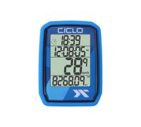 Compteur de vitesse CycloSport Protos 205 sans fil bleu