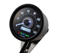 Compteur de Vitesse Daytona 140 km/h/mph avec Indicateurs