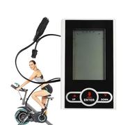 Compteur de vitesse de cycle, compteur de vitesse elliptique analogique,Moniteur de compteur de vitesse avec écran LCD | Vitesse de mesure de la distance calorique, gym pour le cyclisme intérieur