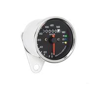 Compteur de Vitesse de Moto Compteur Kilométrique Universel pour Moto, Accessoires De Vitesse pour Moto, Double Compteur De Vitesse, Odomètre, Tableau De Bord
