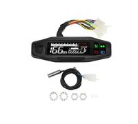 Compteur De Vitesse De Moto Numérique Universel, Tachymètre Numérique, Odomètre, Capteur D'instrument, Jauge De Vitesse, Tacho RPM Mètre Compteur Vitesse(With sensor)