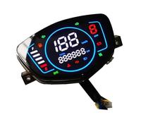 Compteur de vitesse de moto Pour Yamaha LC 135 Pour Moto Compteur De Pour Vitesse Numérique Tachymètre Odomètre Modification Électronique Remplacer Pièces Accessoires(Bleu)
