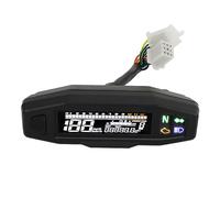 Compteur de Vitesse de Moto, Tachymètre, Compteur Kilométrique Numérique Universel pour Moto DC 12 V LCD, Compteur de Vitesse, Compteur de Carburant, Jauge pour Moto avec Voyant