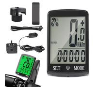 Compteur de Vitesse de vélo - Compteur de Vitesse Abdominal et Compteur kilométrique de vélo de vélo étanche pour vélo de vélo de Montagne câblé Tout-Terrain, vélo de Gravier