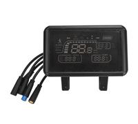 Compteur de Vitesse de vélo, Compteur kilométrique, Affichage de vélo électrique 5 Broches, Compteur LCD de vélo électrique, Voiture LCD, Instrument de Cluster numérique, Tableau