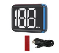 Compteur de vitesse De Voiture GPS Numérique MPH HUD | Compteur de vitesse D'affichage Smart Head-up | Affichage Heads Up Pour La voiture | Grand Vitesse De Caractère LED Avec Chargeur De Voiture USB