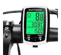 Compteur de Vitesse du vélo sans Fil, Ordinateur cyclable étanche avec rétroéclairage LCD, Compteur de Vitesse GPS pour vélo Route et MTB