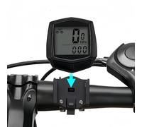 Compteur de vitesse et compteur kilométrique de vélo étanche avec écran LCD, réveil automatique, multifonction pour vélo de route VTT