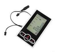 Compteur de vitesse et moniteur pour vélos d'appartement, suivi du temps écoulé, vitesse instantanée, calories brûlées et kilométrage (moniteur uniquement)