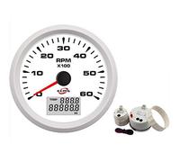 Compteur de vitesse GPS 85mm 0-35Knots 0-40MPH avec l'affichage d'affichage à cristaux liquides for l'odomètre bateau Pour laboratoire(C)