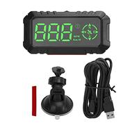 Compteur de Vitesse GPS pour Tableau de Bord de Voiture 3 Pouces, Affichage HUD, Boussole KM/H MPH, Commutation, survitesse, Fatigue, Alarme de Conduite pour Camion SUV
