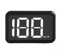 Compteur de vitesse GPS pour véhicule Affichage tête haute HUD numérique KMH avec système de détection de lumière intégré pour voitures et motos alimenté par USB