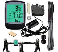 Compteur de vitesse GPS pour vélo - Compteur de vitesse pour vélo | Compteur de vitesse filaire étanche avec écran LCD | Ordinateur de vélo multifonction | Tracker portable pour kilométrage avec