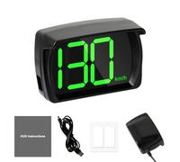 Compteur de Vitesse Intelligent GPS HUD,KM/H GPS Compteur de vitesse numérique,LED Indicateur de Vitesse Numérique 360°,pour Vélo Moto Camion Voiture Scooter