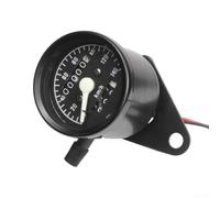 Compteur de vitesse mécanique pour double compteur kilométrique, jauge numérique noire avec écran LCD LED, coque ABS étanche, montage
