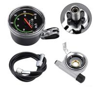 Compteur de vitesse mécanique pour vélo avec roues de 66 à 73,6 cm, boîtier en alliage d'aluminium pour une résistance aux chocs et une mesure précise de la distance