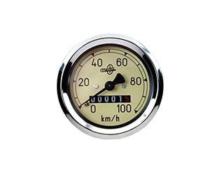 Compteur de vitesse Mestra Ø60mm à 100 km/h - IWL Pitty, SR56 Wiesel, SR59 Berlin, RT125