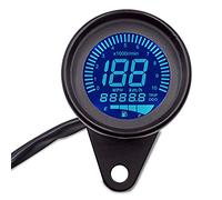 Compteur de Vitesse Moto LCD Digital Compte Tours Zaddox TXR