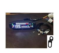 Compteur De Vitesse Moto Universel Numérique Tachymètre Tableau Bord Panneau D'instruments Affichage du Compteur Kilométrique(Type N)