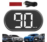 Compteur de vitesse Mph pour voiture,Compteur de vitesse pour voiture Écran | Compteur kilométrique MPH Mini compteur de vitesse numérique Portabl