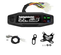 Compteur de Vitesse numérique pour Moto, tachymètre, indicateur, jauge Niveau d'huile, Compte-Tours, Tableau Bord
