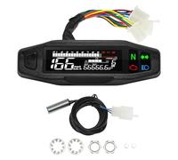Compteur de vitesse numérique pour moto, tachymètre LED, tableau de bord, écran LCD universel