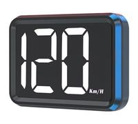Compteur de vitesse numérique pour voiture, compteur de vitesse GPS portable 3x2 pouces avec KM/H, affichage tête haute HUD, USB Plug and Play pour compteu