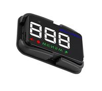 Compteur de Vitesse Numérique pour Voiture Hud Gps Noir Abs PC