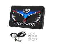 Compteur De Vitesse Numérique Universel Pour Moto, 12V, LCD, RPM, Tacho, Jauge D'huile, 199 Km/h, Avec Support Capteur Odometer(Two-piece Set)