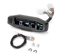 Compteur de Vitesse numérique Universel pour Moto, tachymètre, odomètre, Compte-Tours, Injection Carburant, carburateur, Tableau Bord L C D