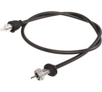 Compteur de vitesse, passe. Pour AWO Tours/Sport - A/E 1080mm, noir - avec gaine en caoutchouc pour lampe et protection en caoutchouc