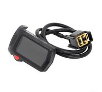 Compteur de vitesse pour Surron pour Light Bee X/S, compteur de vitesse électrique pour vélo tout-terrain, indicateur de vitesse ABS avec matériel de montage, lecture de vitesse en temps réel