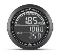 Compteur de vitesse pour vélo, 9,8 x 2,7 x 11,5 cm, étanche, affichage lumineux, suivi précis, vélo de montagne et de route (B)
