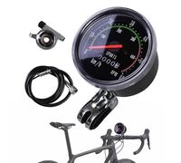 Compteur De Vitesse Pour Vélo - Cyclocomputer Mécanique Avec Compteur Kilométrique,Odomètre Mécanique Étanche pour Cyclisme | Pour Scooter Moto Vélo VTT Route Tout Terrain Ville Quotidien